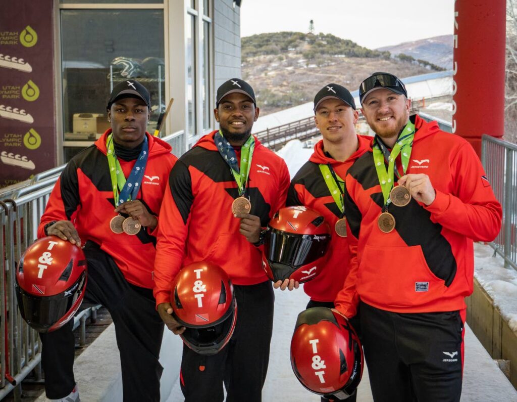 trinidad-and-tobago-bobsled-team-earns-1st-medal-of-season-in-utah