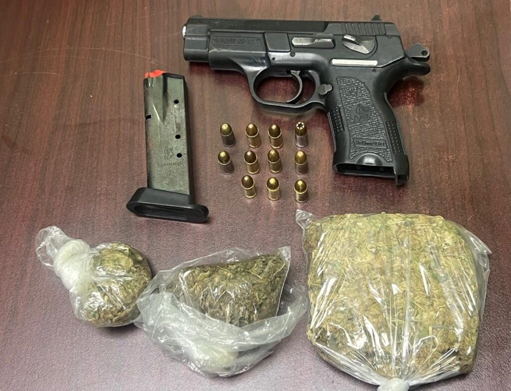 police-arrest-8,-seize-guns,-ammo,-drugs